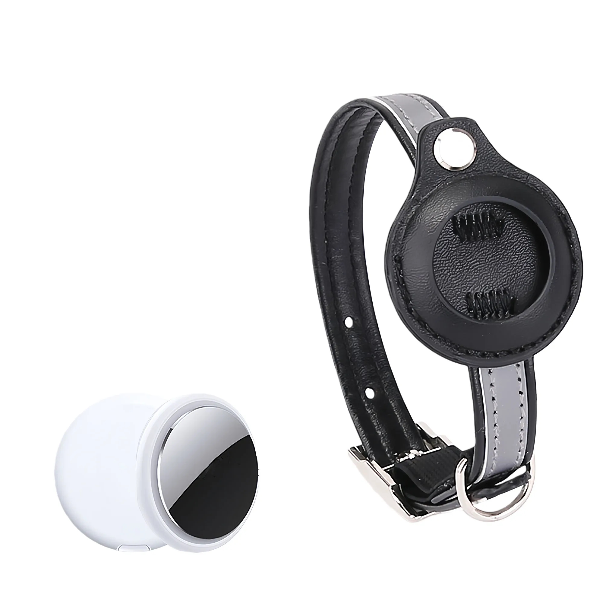 Night Safe Reflective Pet Cat Tracking Collar Set 3