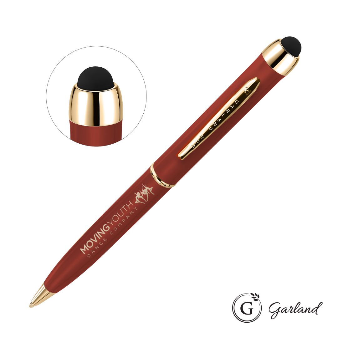 Garland® Stylus Matte Ballpoint Twist Pen - Gold 14