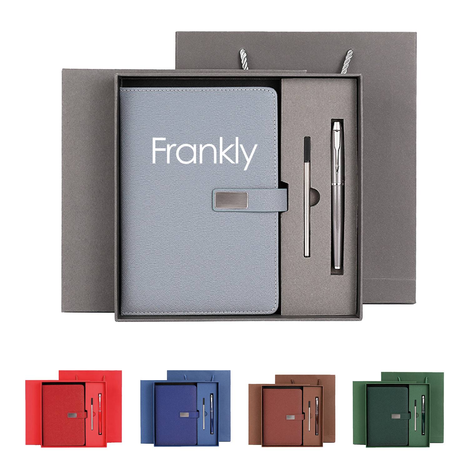 Business Notebook Set Creative Notepad Gift Box