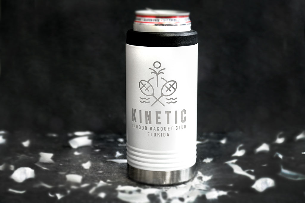 Insulated Slim Metal Beverage Holder 2