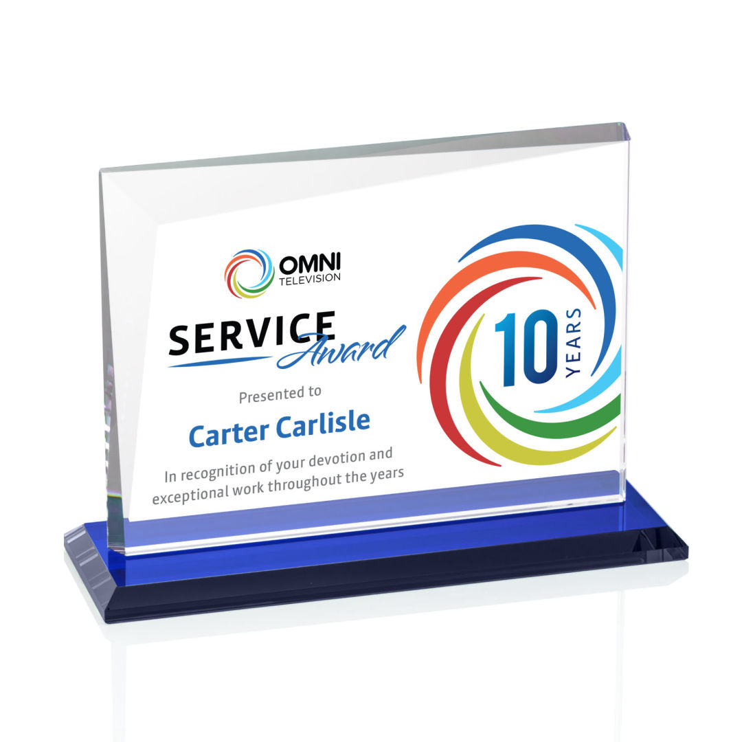 Mirela VividPrint™ Award - Blue 6