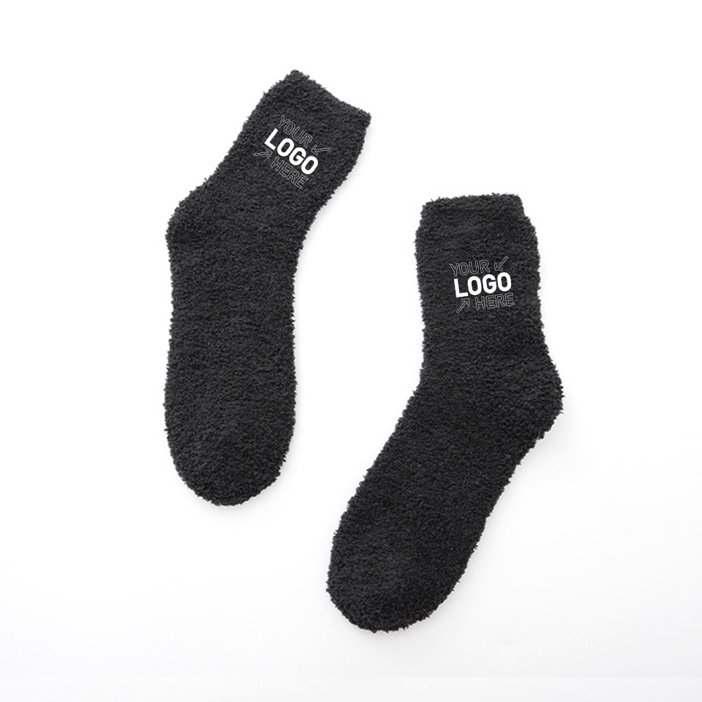 Fuzzy Coral Fleece Socks 5