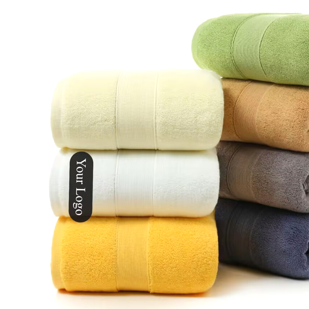 BCollection 100% Cotton Hotel Bathroom Towel 2