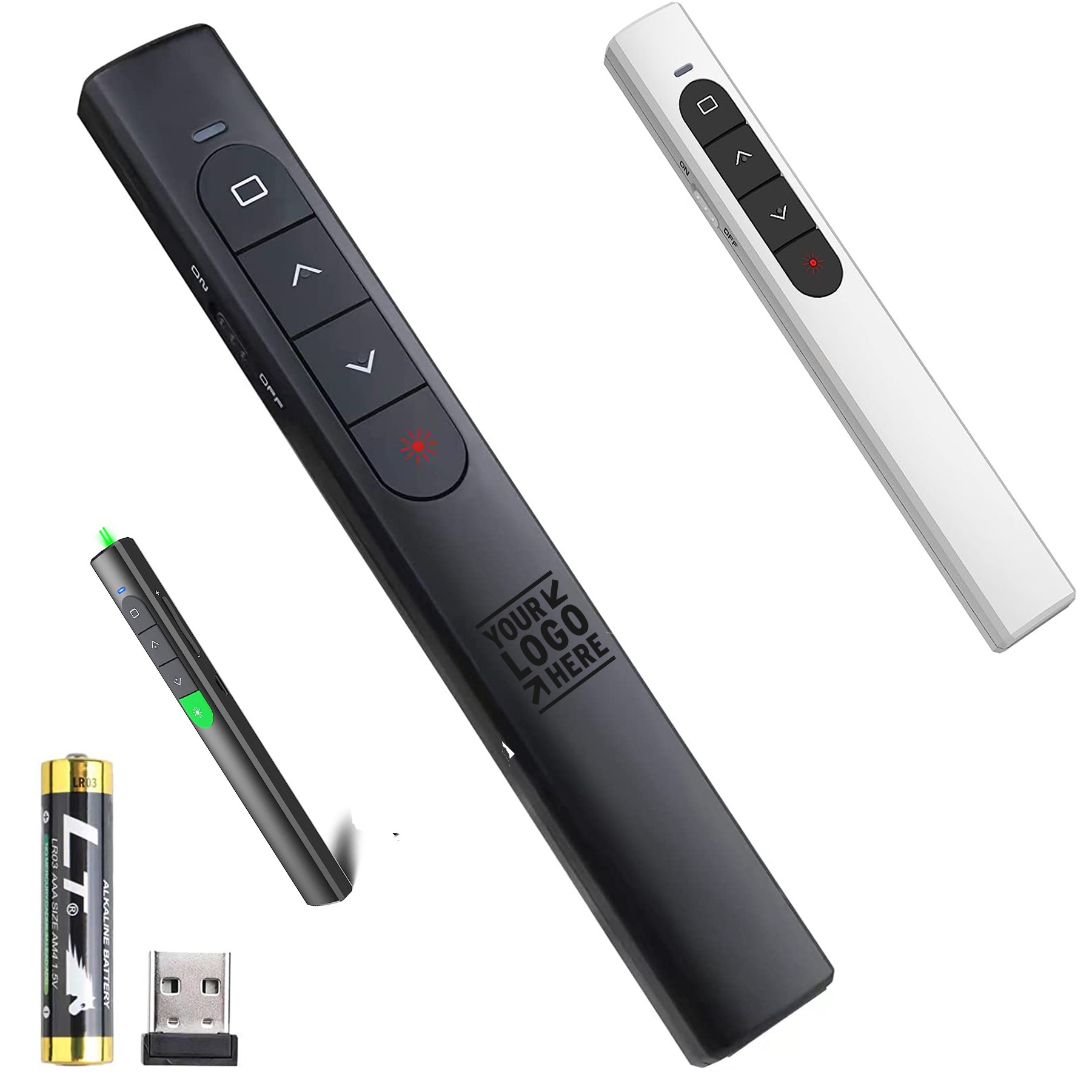 Wireless Presenter Remote Presentation Clicker 3