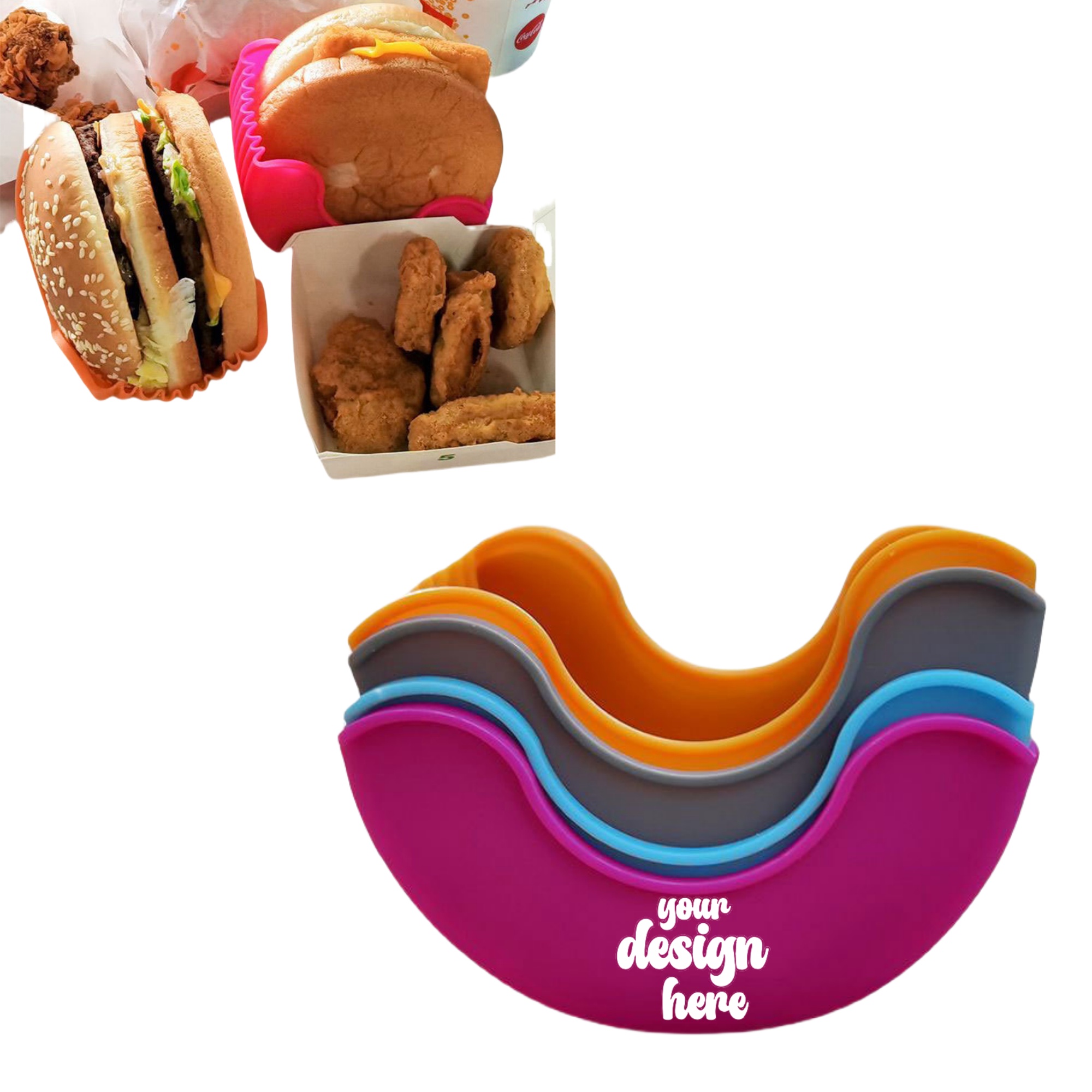 Retractable Burger Fixed Box 6