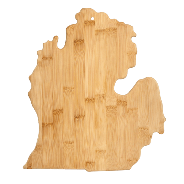 U.S. State Shaped Bamboo Cutting and Serving Boards 70