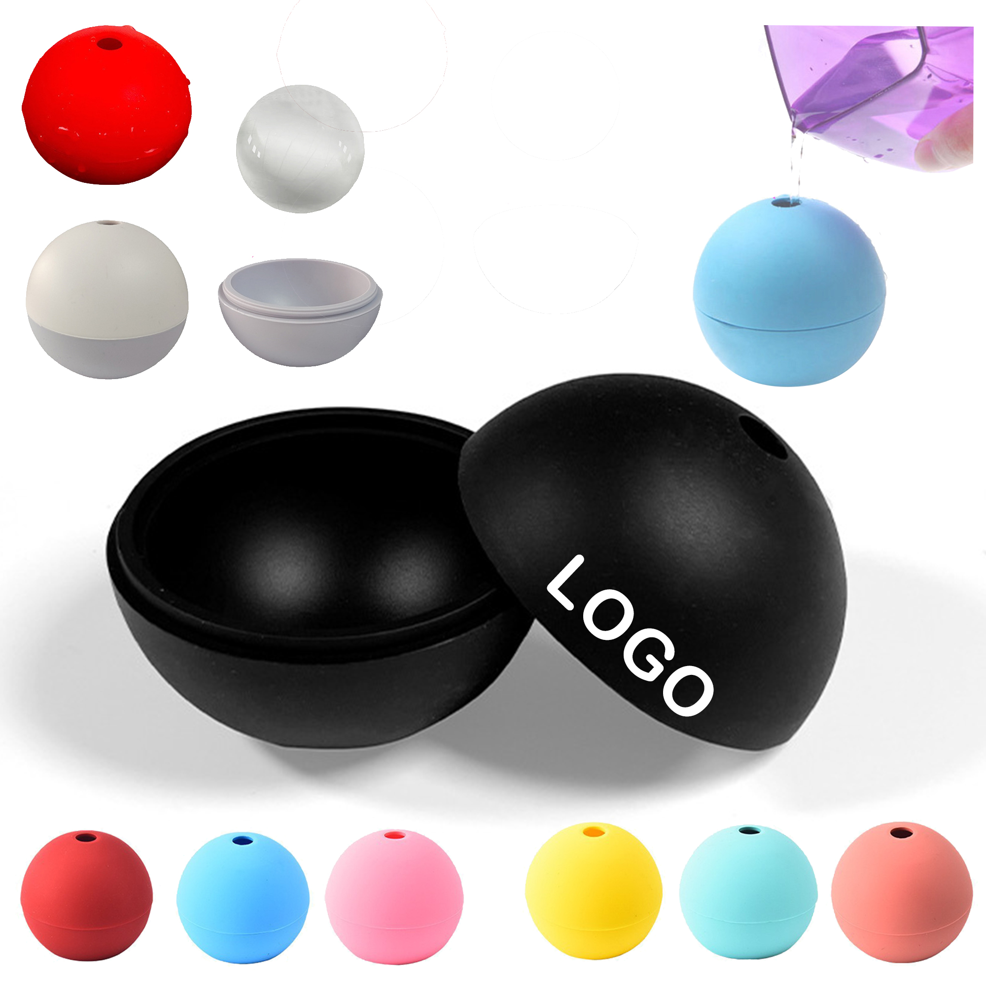 Premium Silicone Ice Ball Mold 3