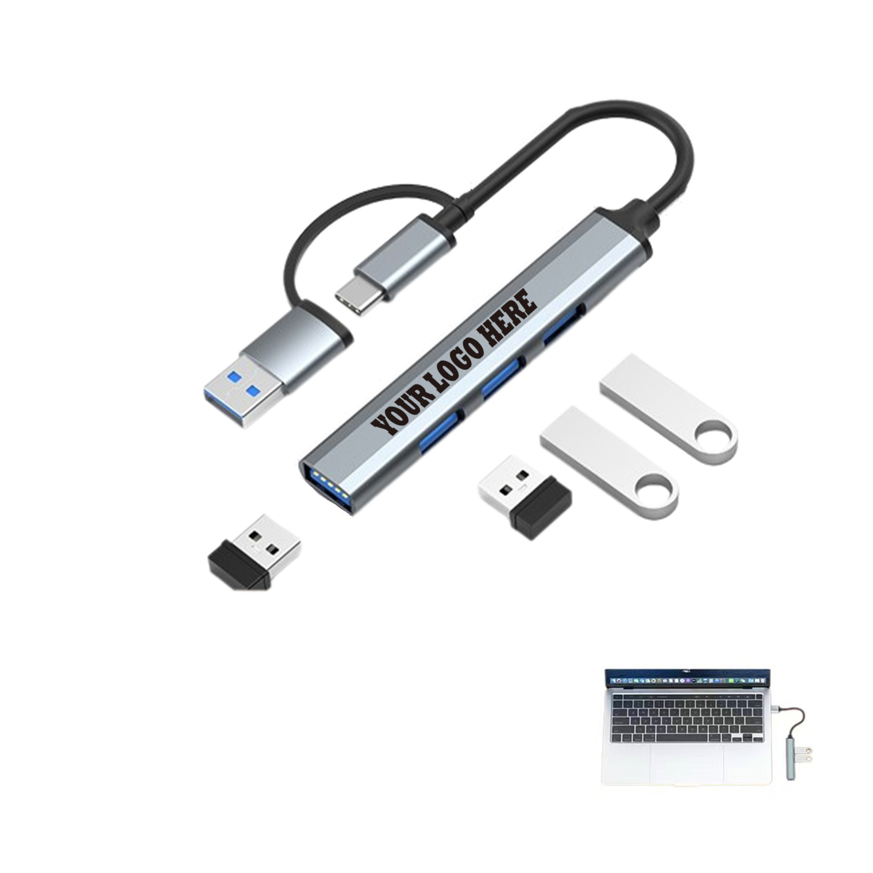 4-in-1 USB Adapter 2
