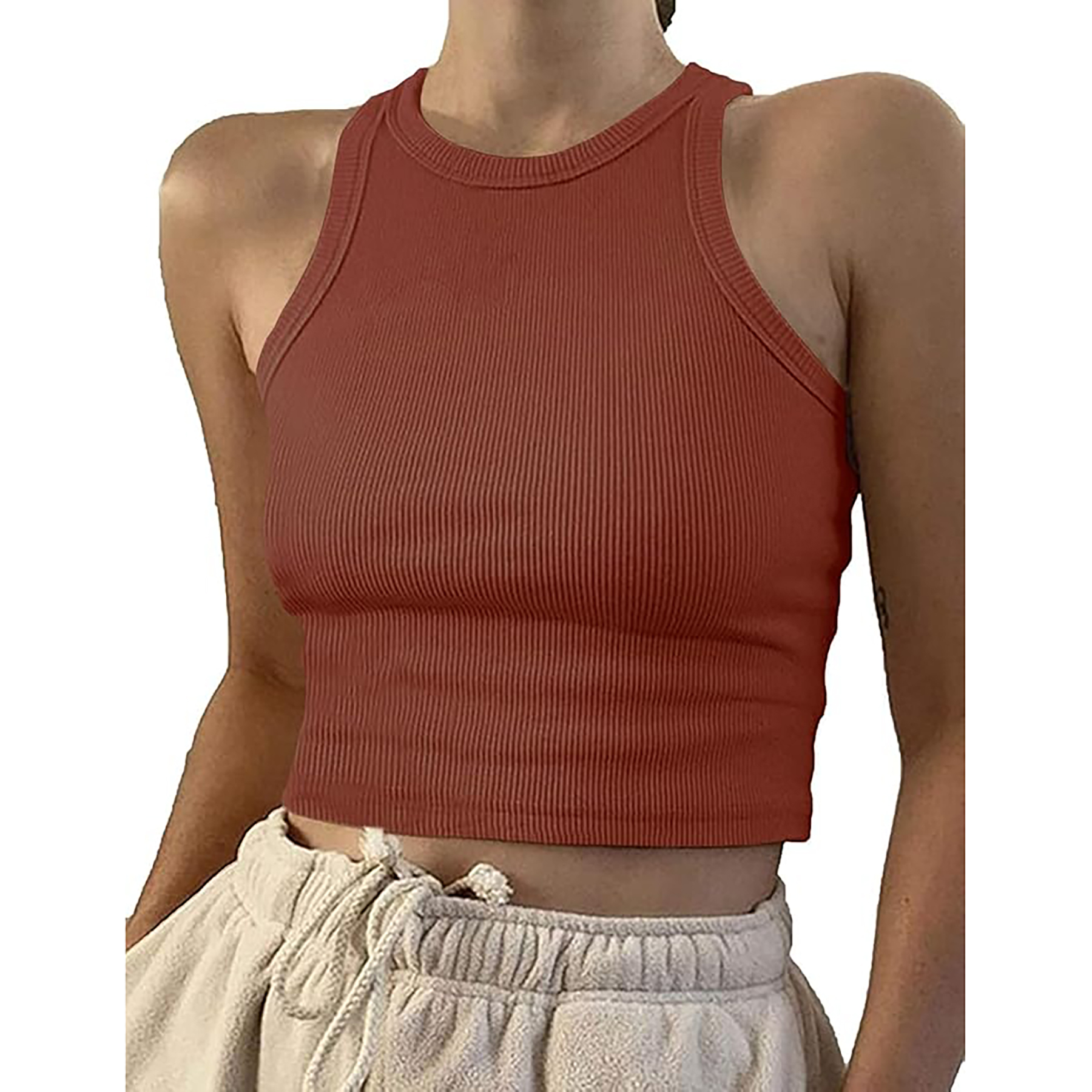 Women Sleeveless Racerback Vest 5