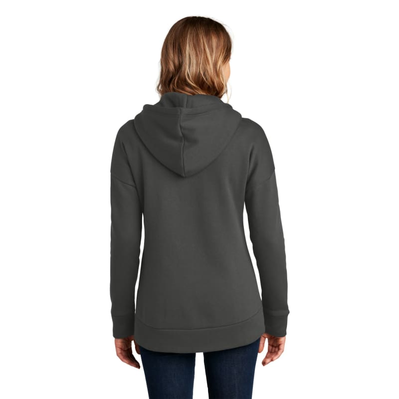 District Women's Perfect Weight Fleece Drop Shoulder Full-Zip Hoodie 11