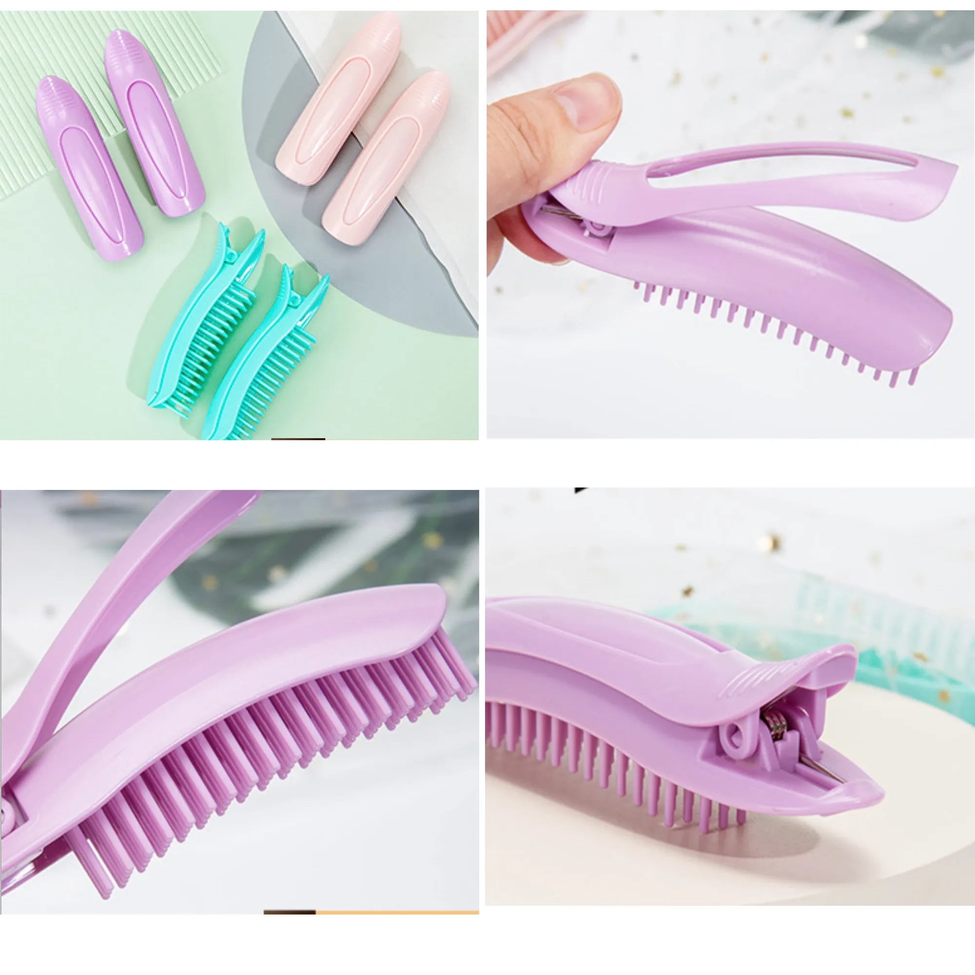 Fluffy Hair Root Clip 2