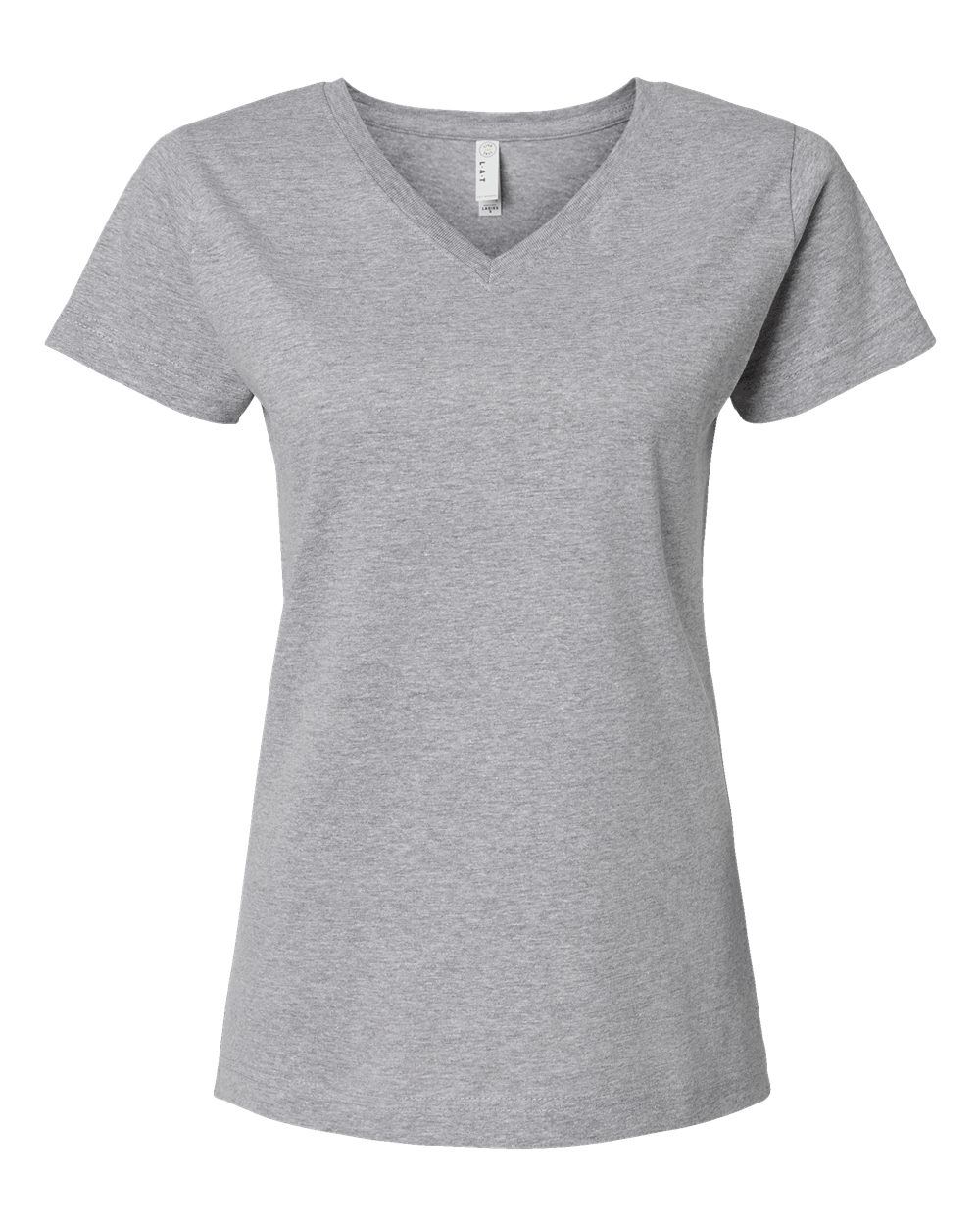 Women's Fine Jersey V-Neck Tee - 3507 54