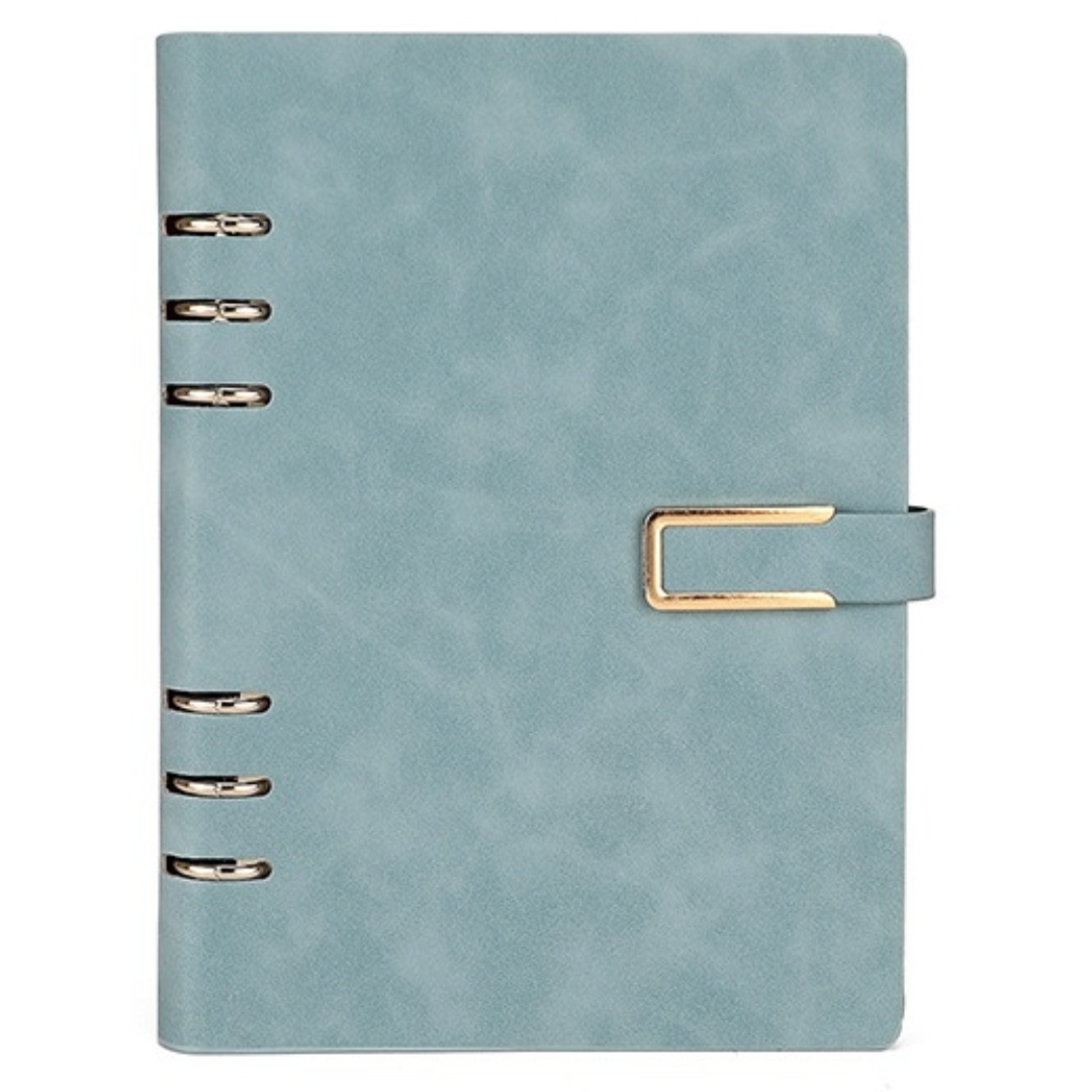 A5 Notebook 6-Ring Binder W/ Magnetic Snap Closure 4