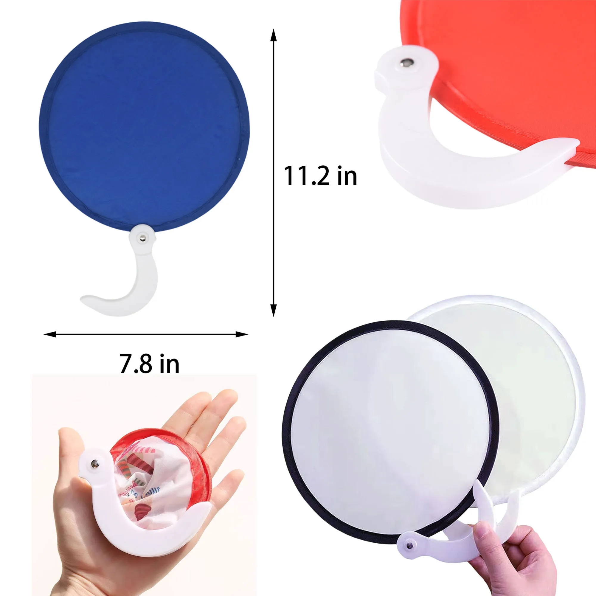 Foldable Flying Discs Fans 15