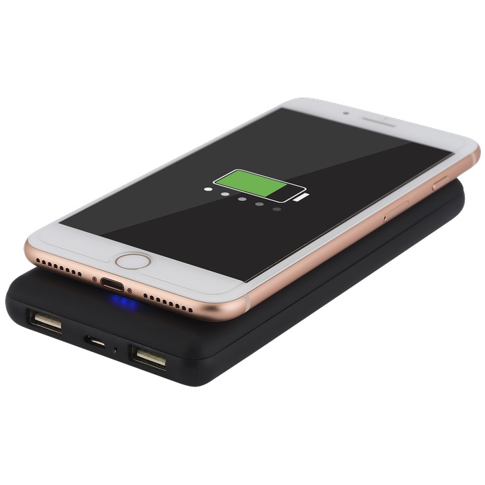 UL Certified Qi Ring Wireless Charger & Power Bank 3