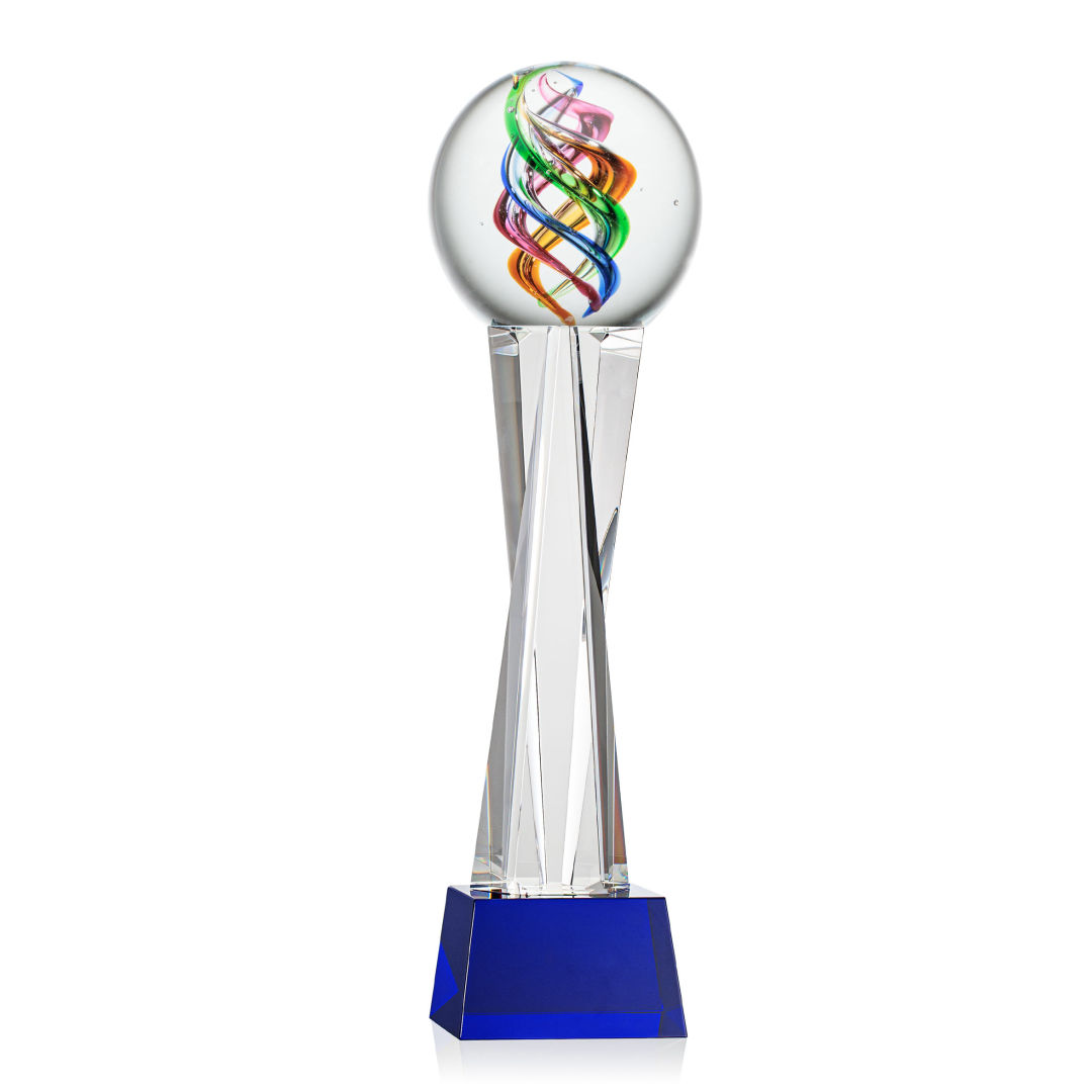 Galileo Award on Grafton Base - Blue 8