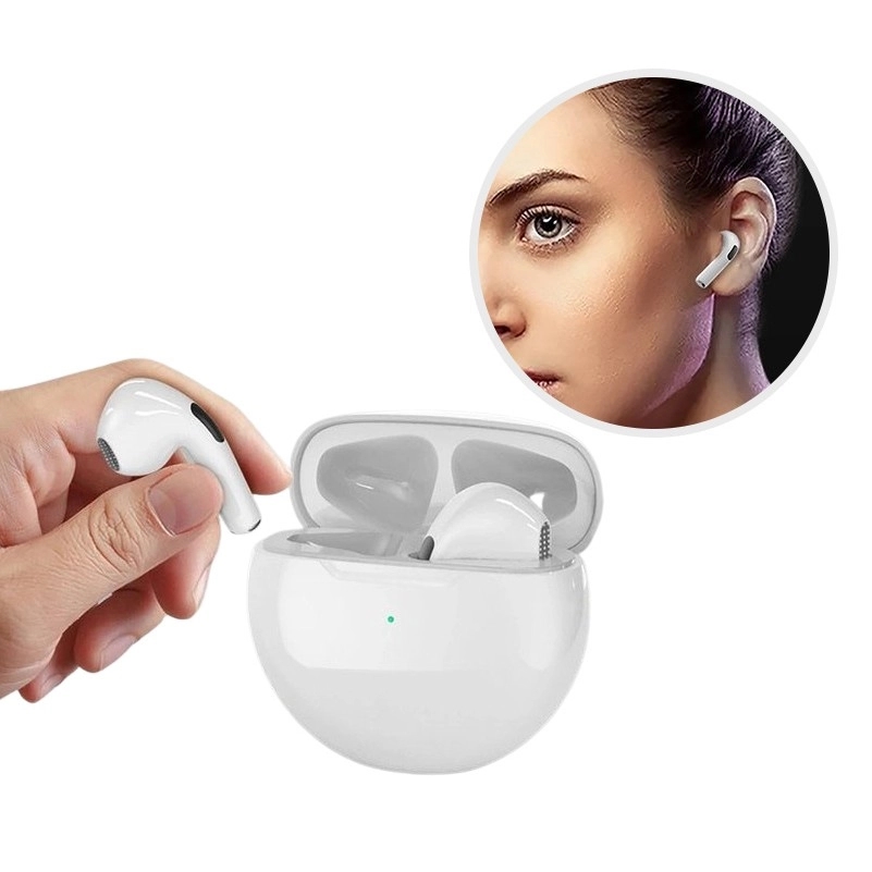 Bluetooth Earbuds W/ Round Case 9