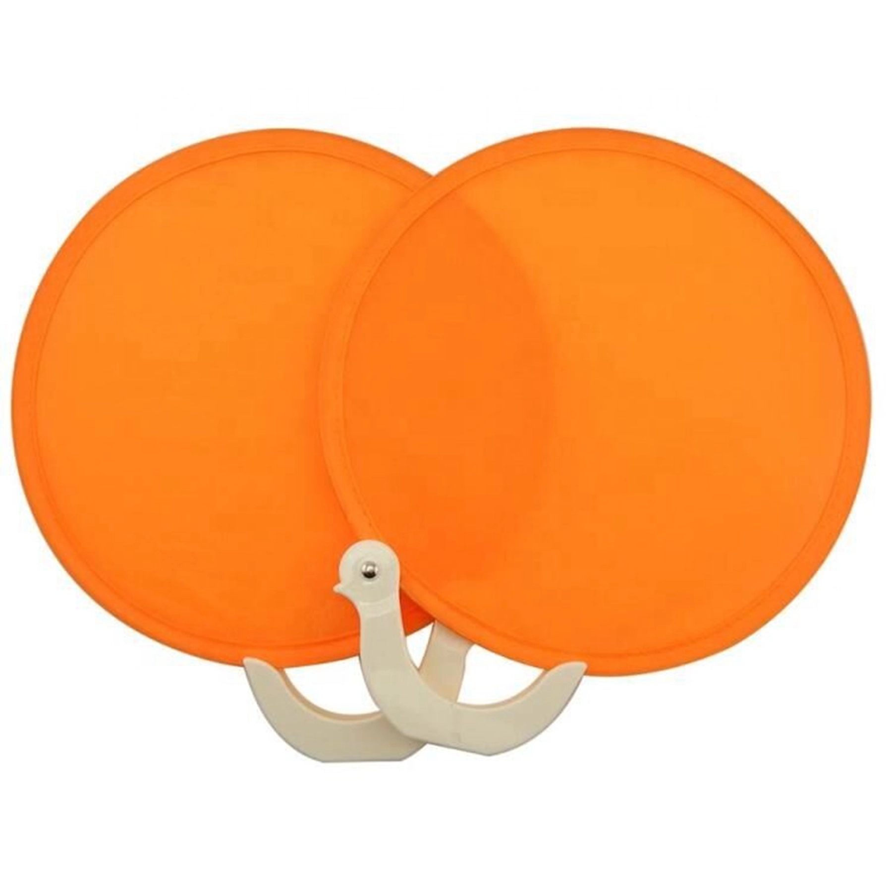 Nylon Pop Up Folding Fan Flying Disc with Handle 4
