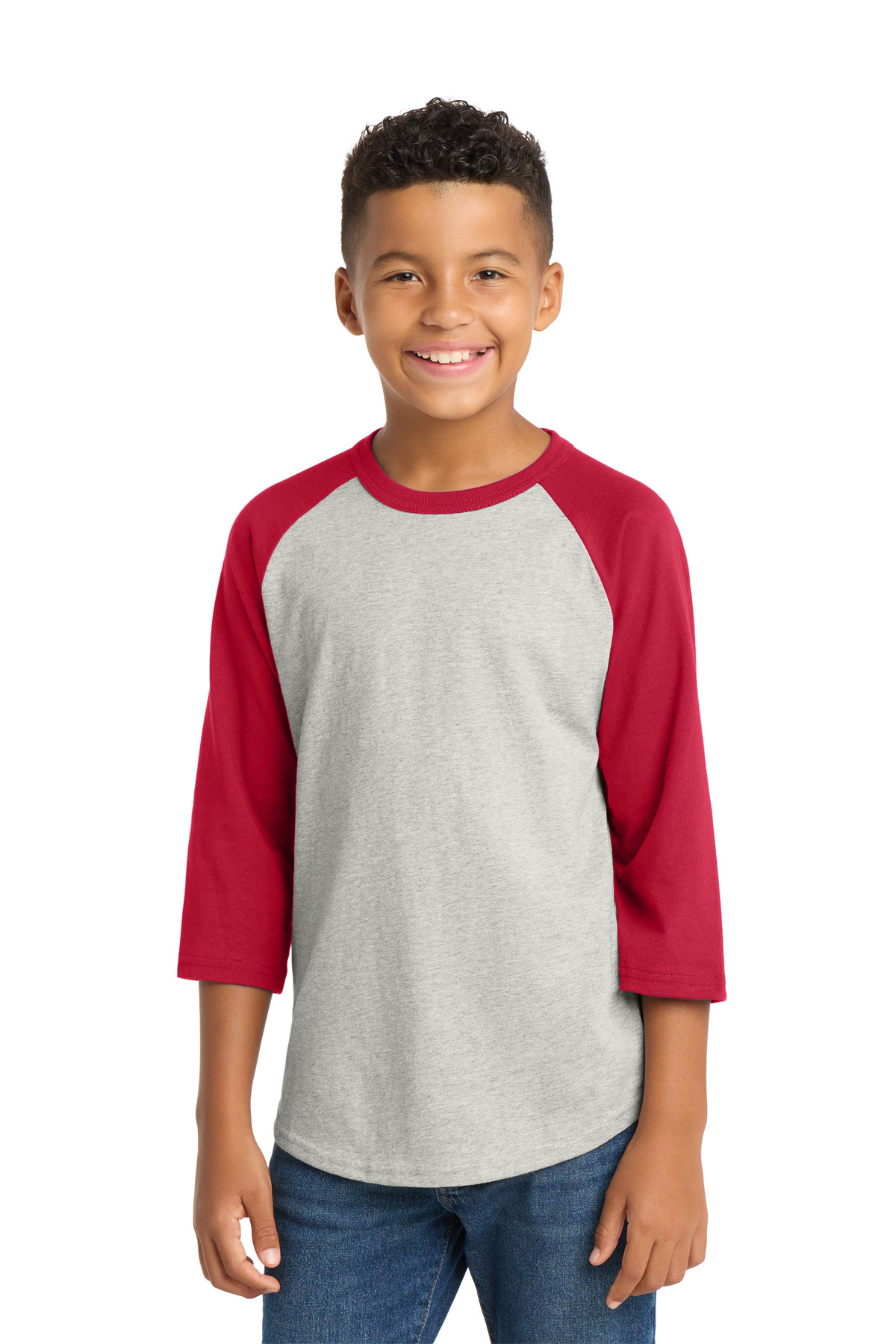 Sport-Tek Youth Colorblock Raglan Jersey. YT200 35