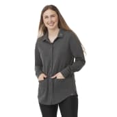 RIGI Eco Knit Button Cardi - Women's, custom women's shirt with logo imprint 30