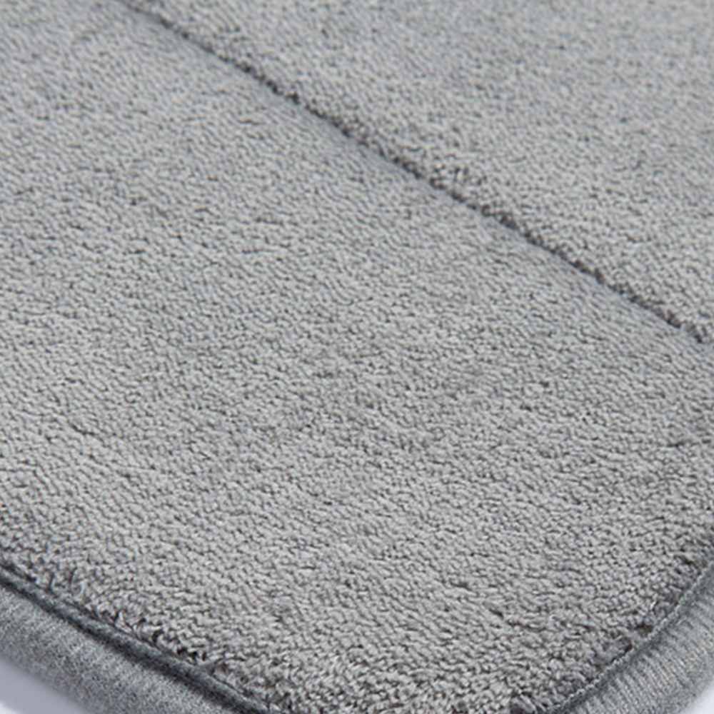 Bathroom nonslip plush carpet absorbent floor mat 2