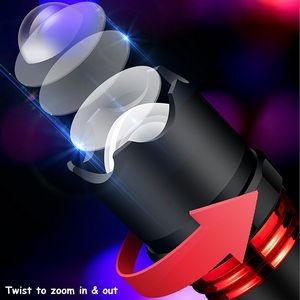Alloy 4 In 1 Lighter With Flashlight Dual Electric Arc Jet Fire 4