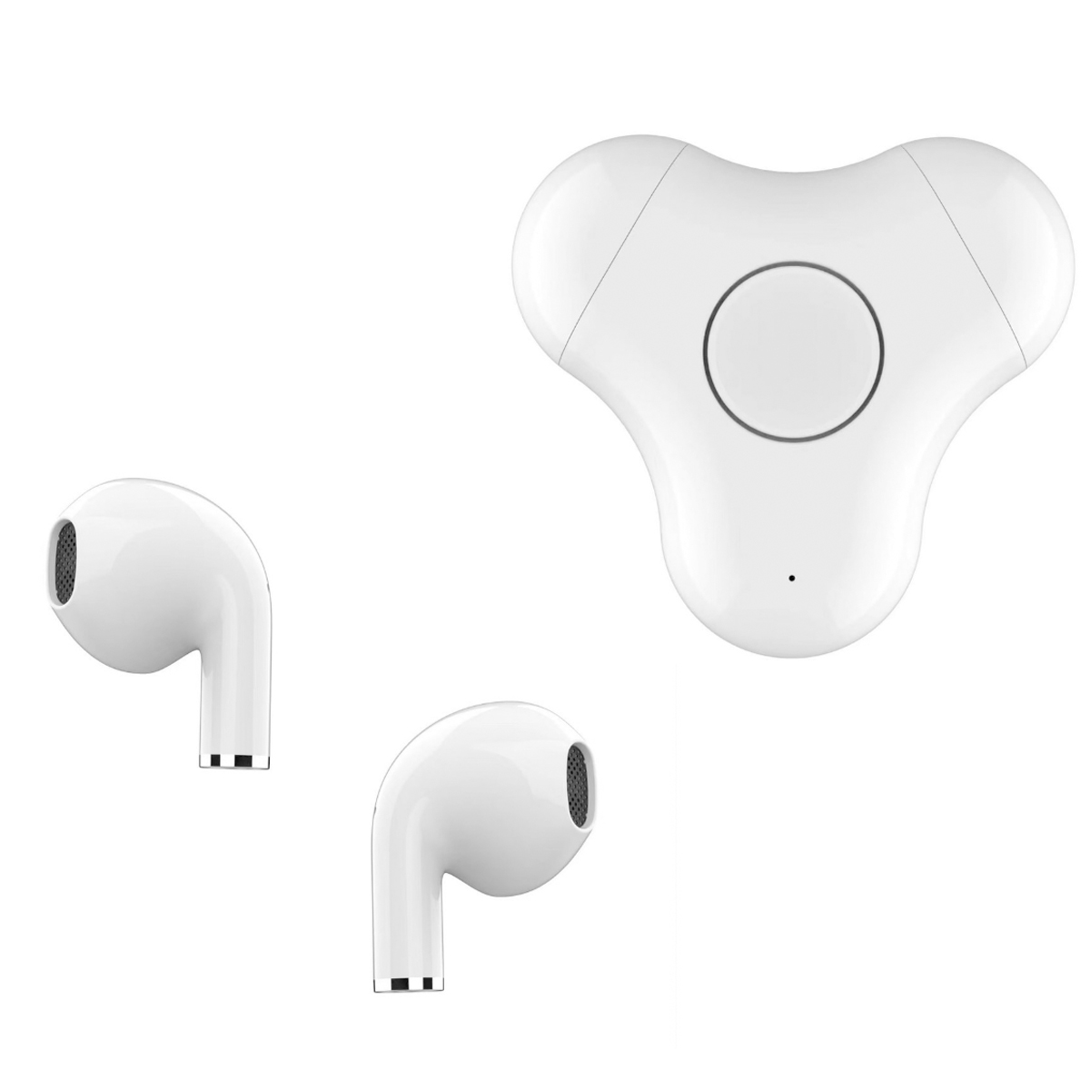 Wireless Earbud with Fidget Spinner Case 2