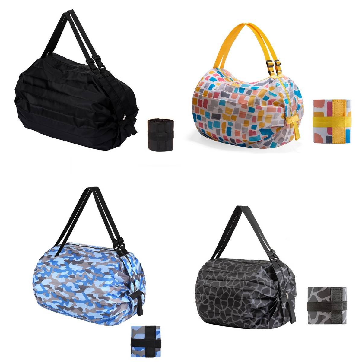 Reusable Shopping Bag Foldable Grocery Storage Tote 5
