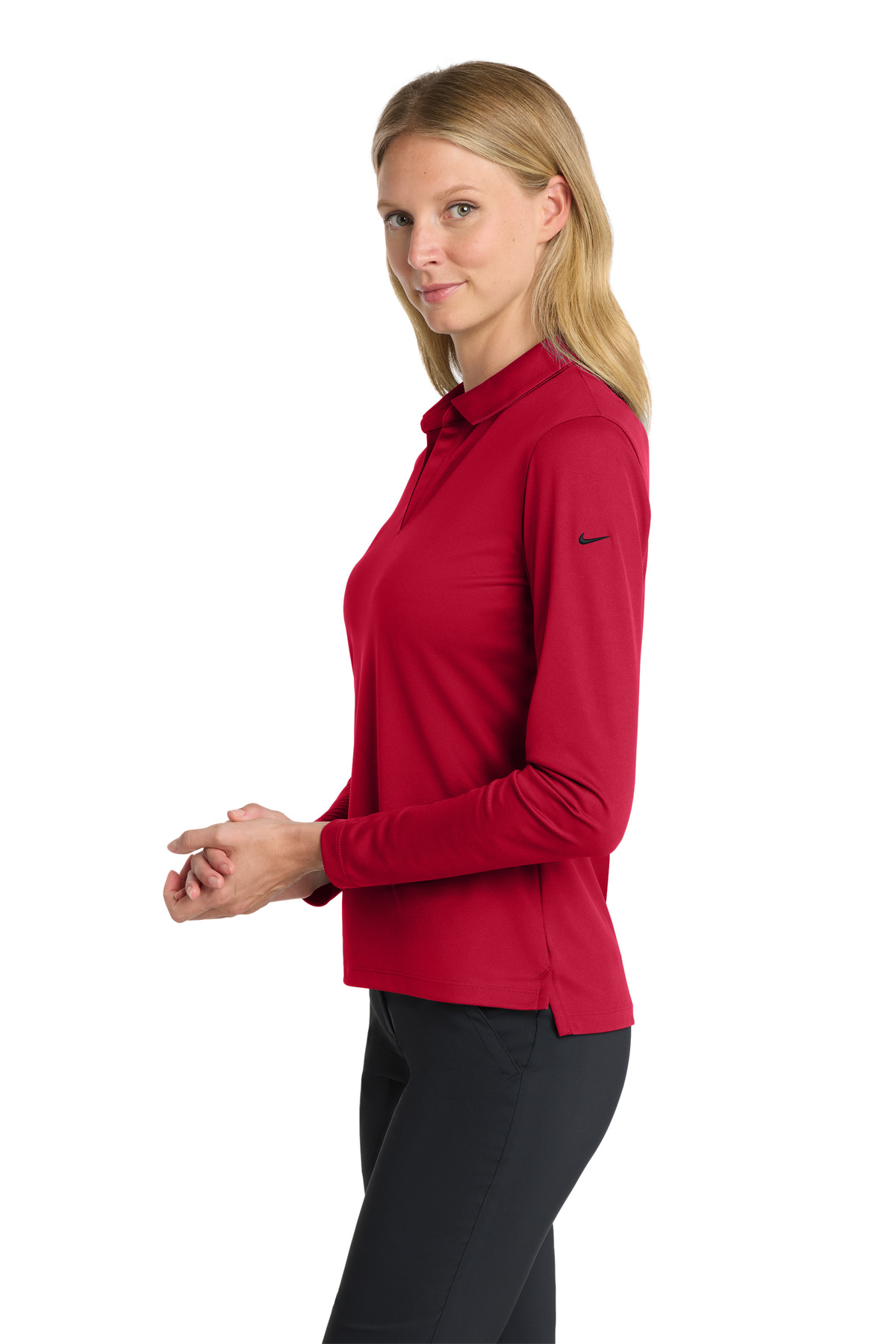 Nike Women's Dri-FIT Micro Pique 2.0 Long Sleeve Polo NKDC2105 28