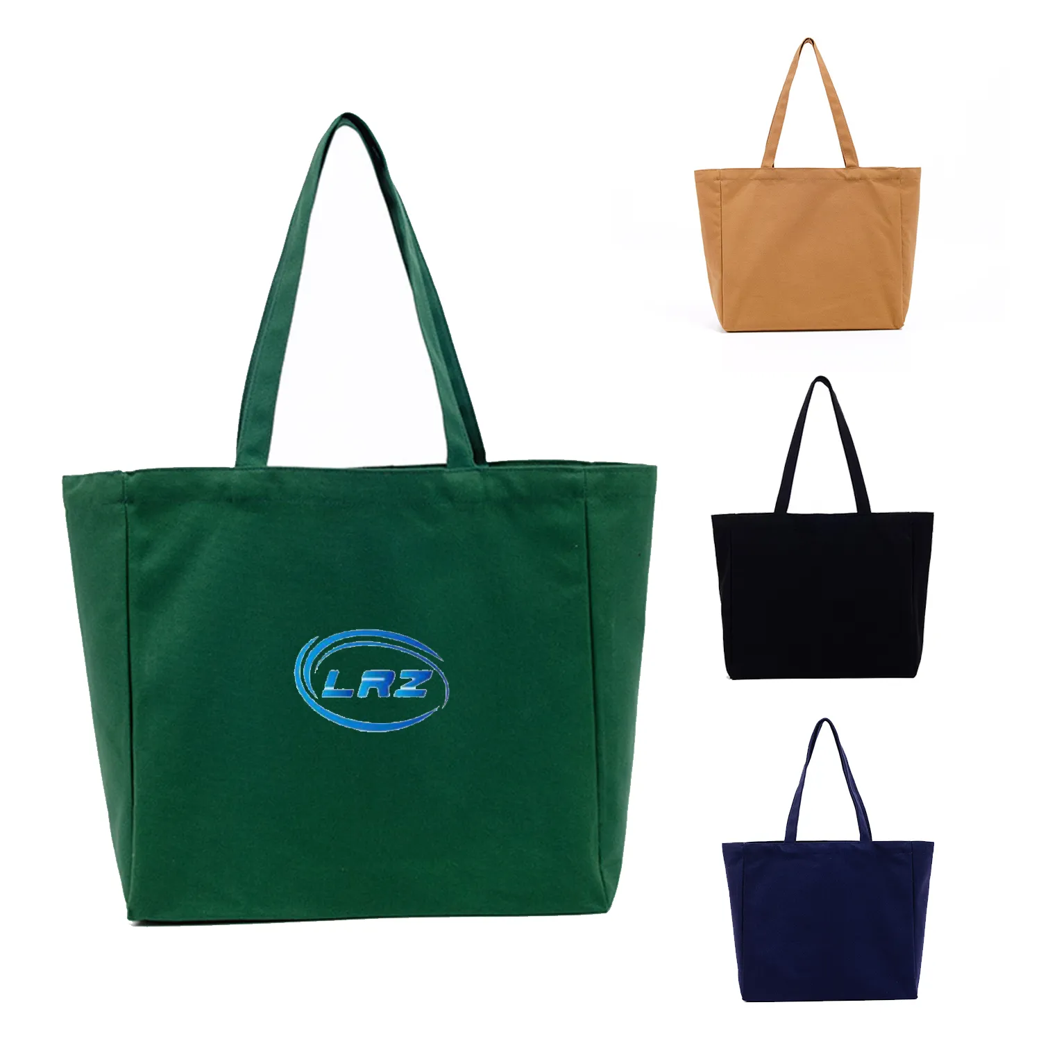Cotton Canvas Tote Bag, custom tote bag with logo imprint 1