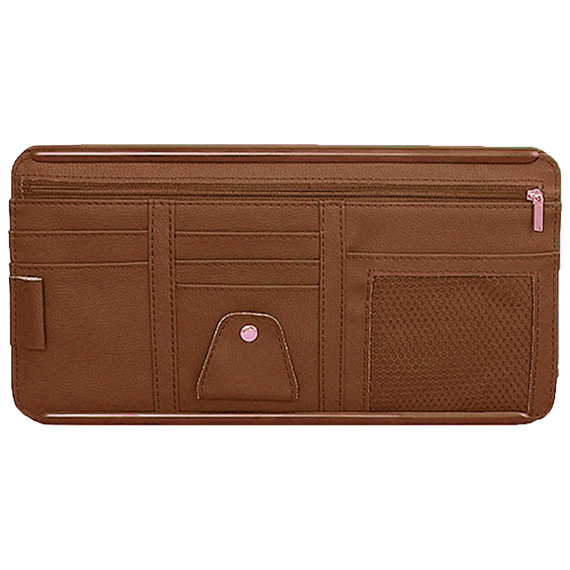 Pu Car Sunshade Storage Card Bag 4