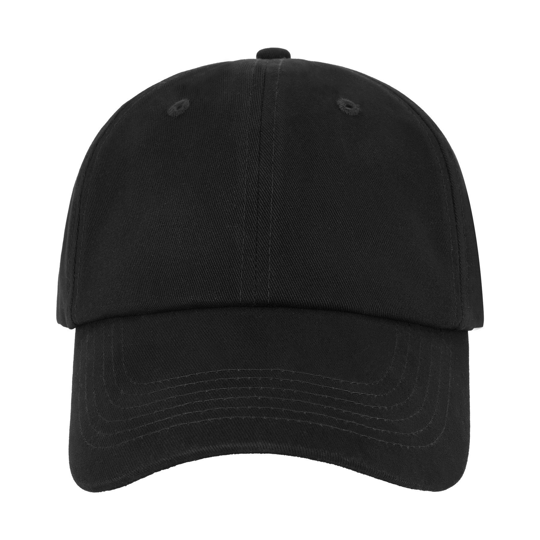 Classic Custom Brushed Cotton Twill Baseball Cap 7