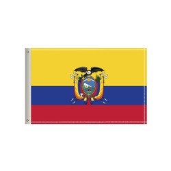 National Flag, Ecuador, Single-Sided - 96"W x 60"H 2