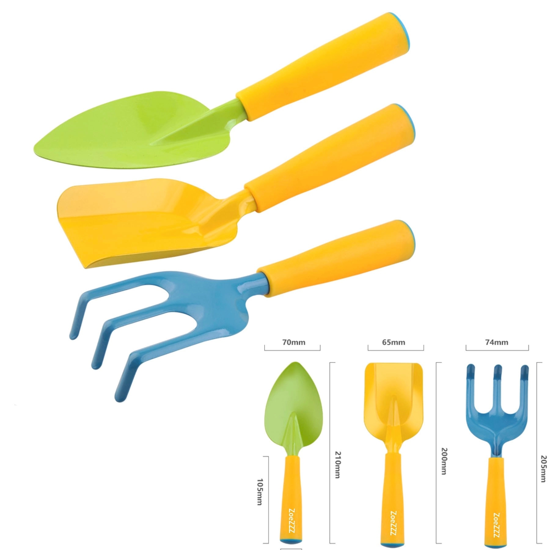3pcs Kid Garden Tools Set 4