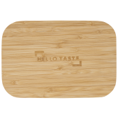 Bamboo Fiber Lunch Box with Cutting Board Lid 101