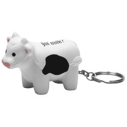 Milk Cow Stress Reliever Key Chain 2
