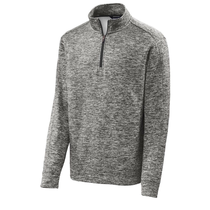 Sport-Tek PosiCharge Electric Heather Fleece 1/4-Zip Pullover. 3