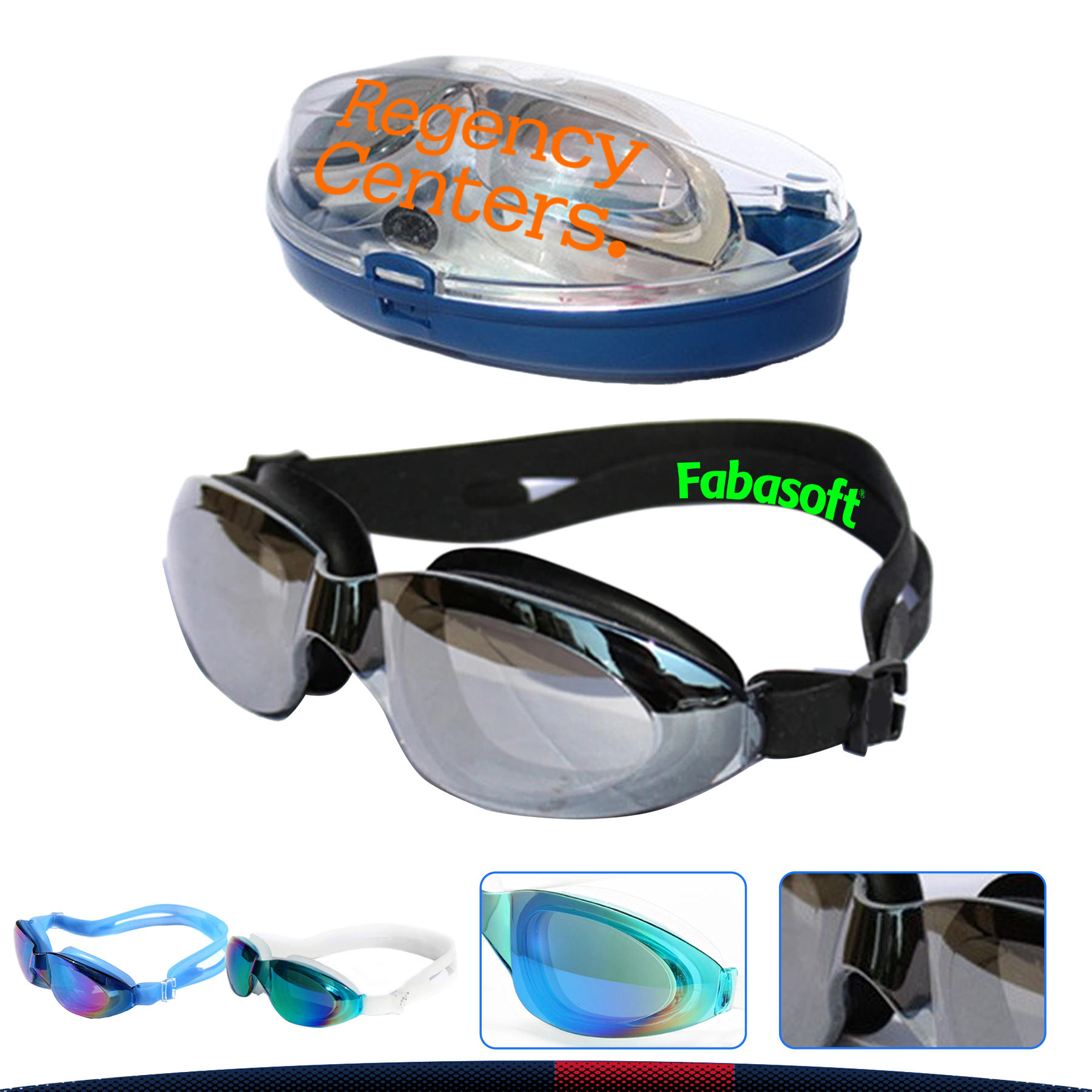 Malie Adult Swimming Goggles 3