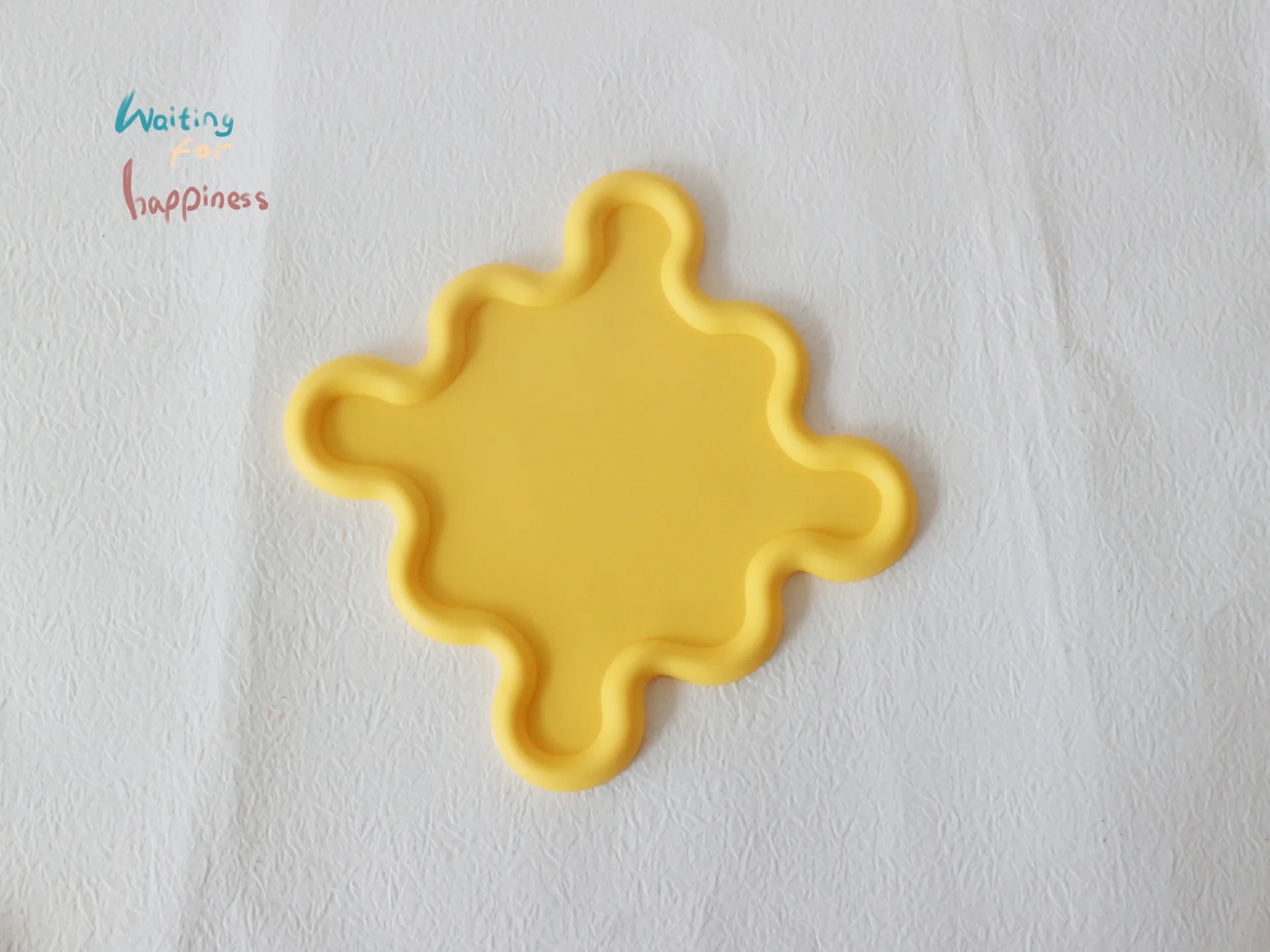 PVC Shaped Soft Rubber Anti Slip Coaster 8