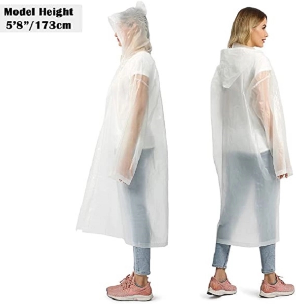 Eva Lightweight Unisex Raincoat 4