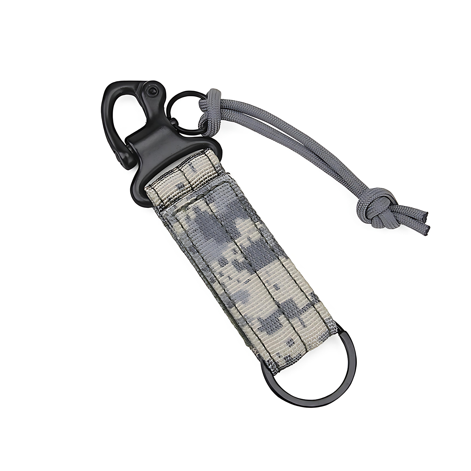 Outdoor Nylon Eagle Beak Hook Keychain with Carabiner 9