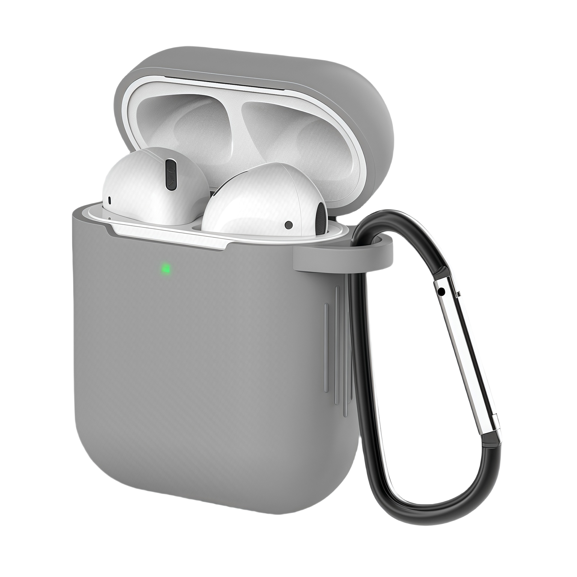 Silicone Earbud Case w/Carabiner 17