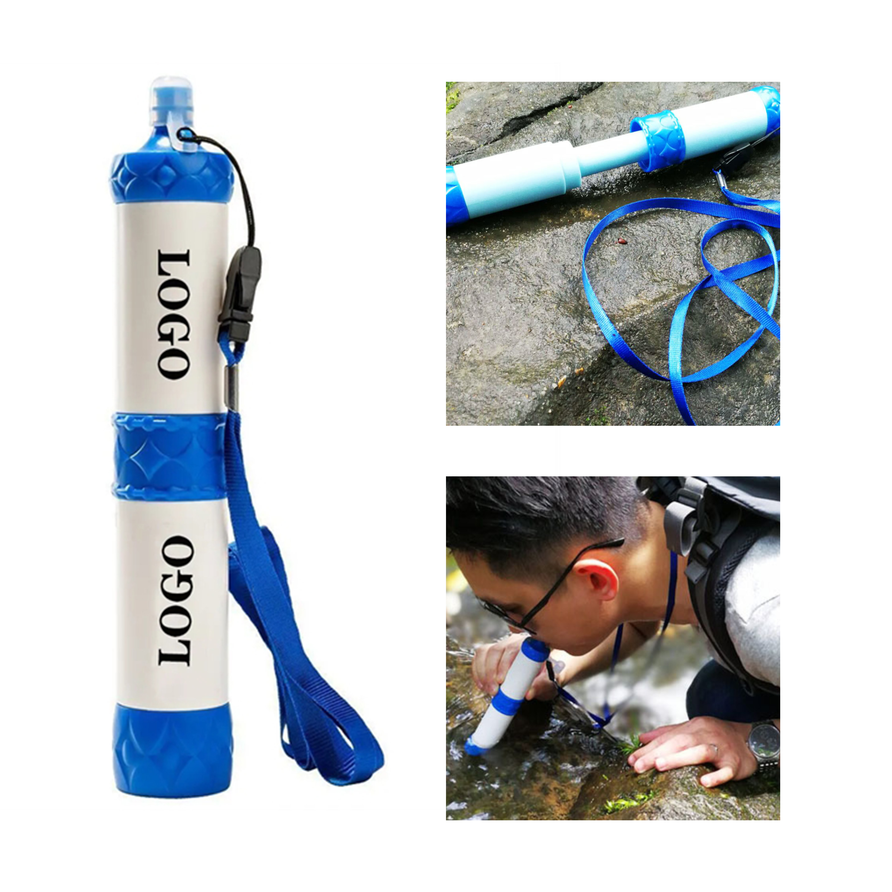 Convenient Outdoor Pressurized Water Purification Straws 1