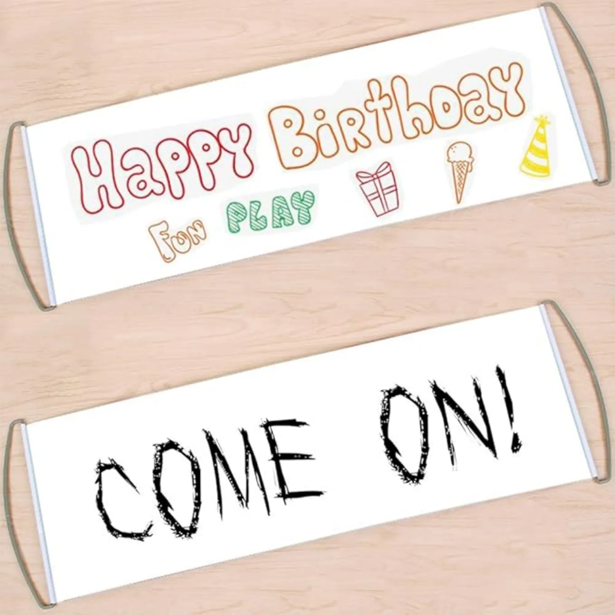 MOQ Reusable Handheld Pocket Banner With Suckers for Events 4