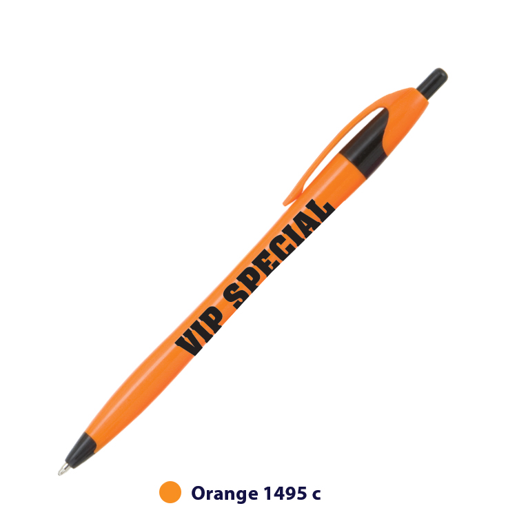 Cirrus Brights Plastic Pen (1 Color Imprint) 6