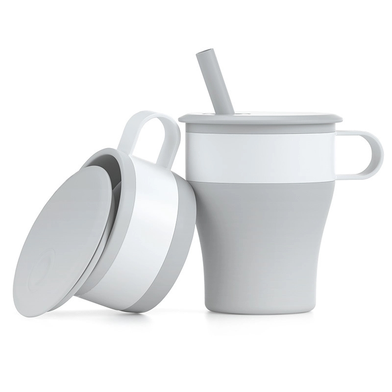 Custom Silicone Foldable Travel Cup & Reusable To-Go Bottle 6