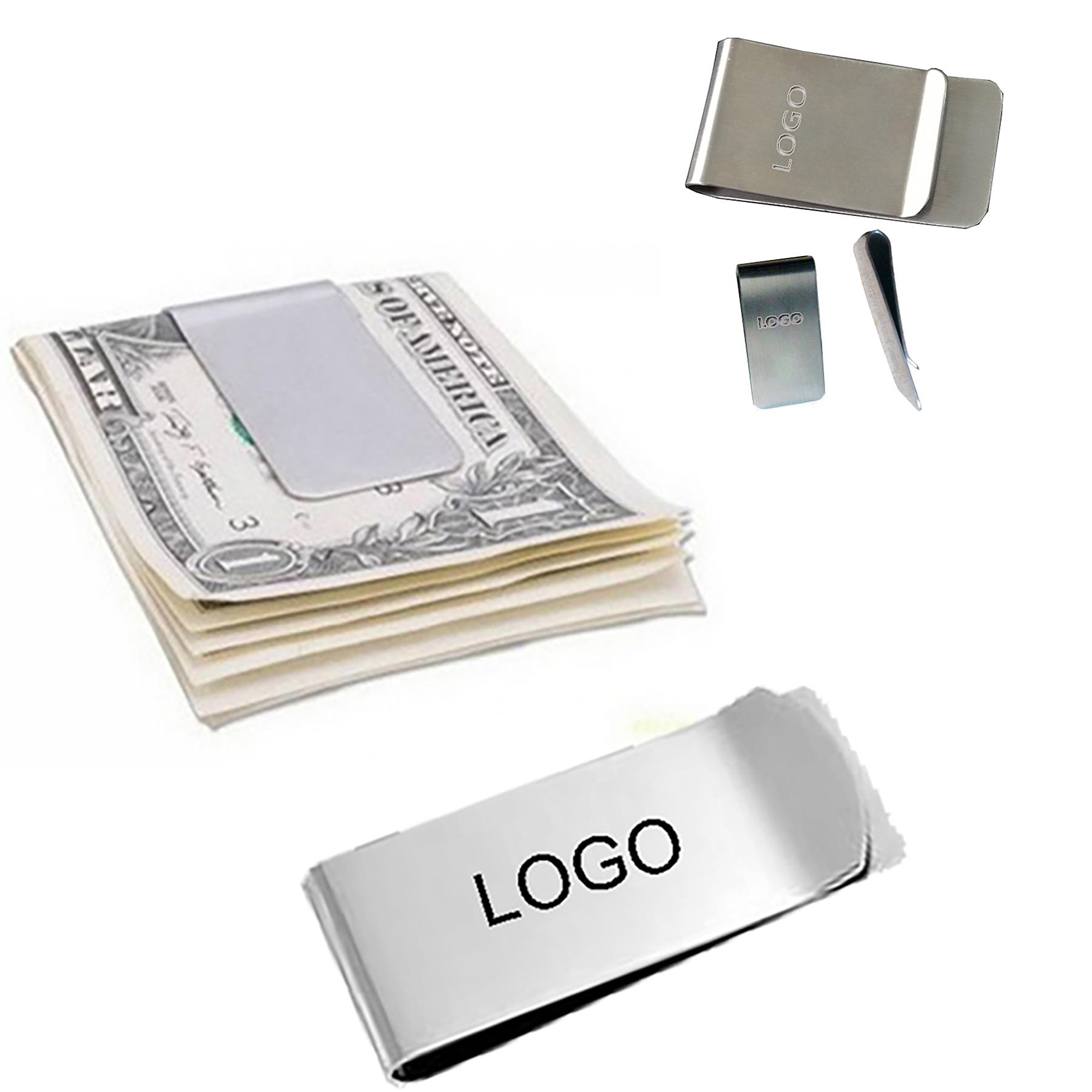 Stainless Steel Executive Money Clip