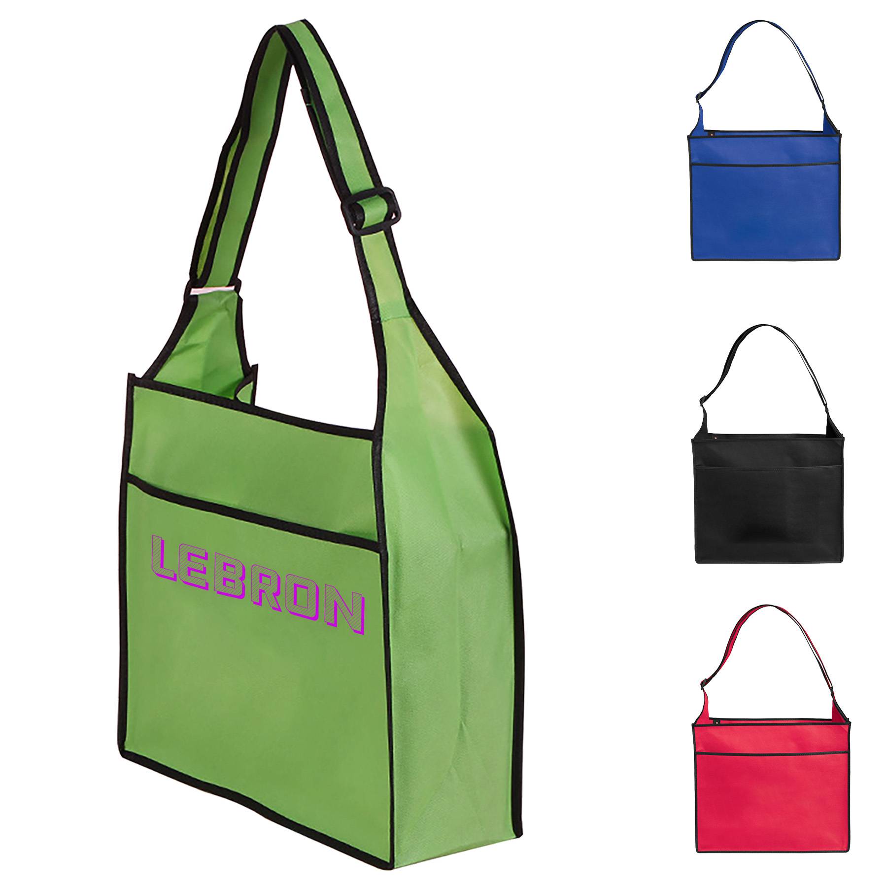 Customized Non-woven Reusable And Foldable Tote Bag 2