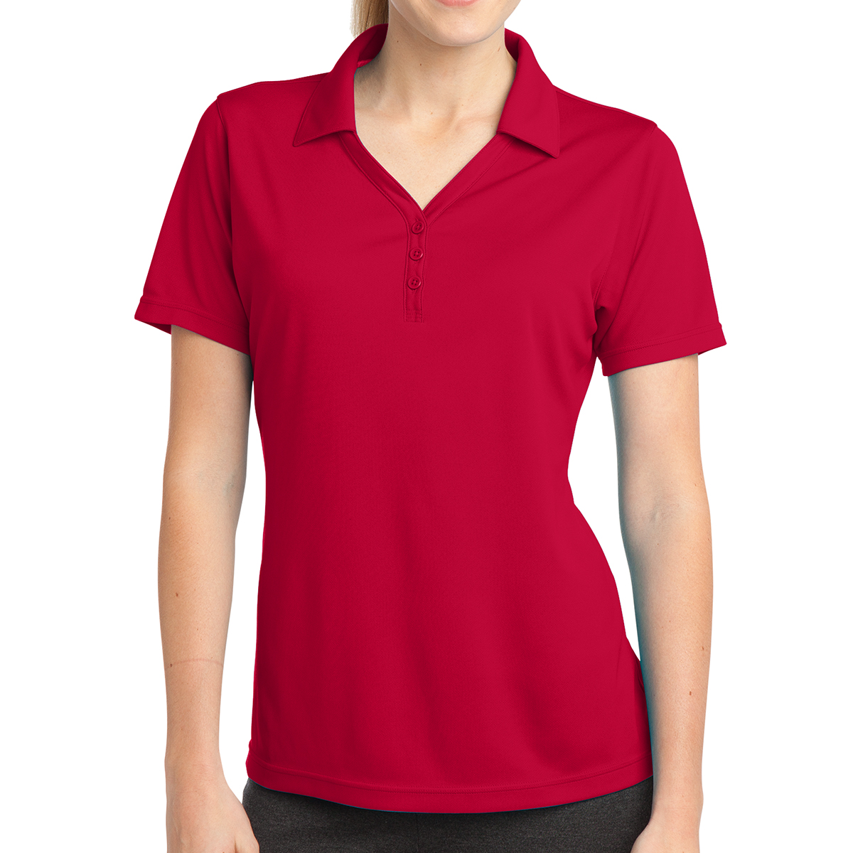 Sport-Tek® Ladies' PosiCharge® Micro-Mesh Polo 9