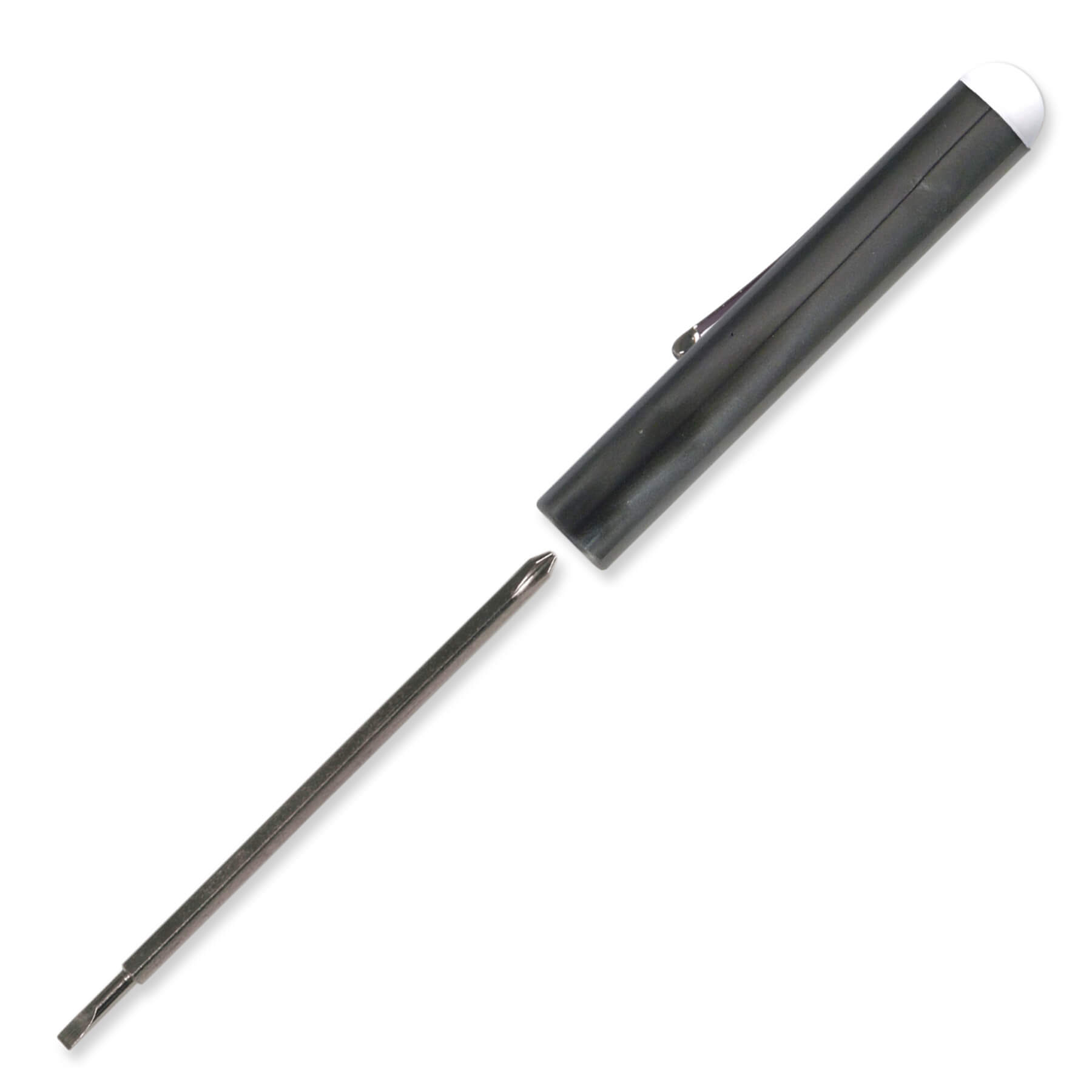 Pocket Screwdriver Reversible Tech Blade + Button Top 16